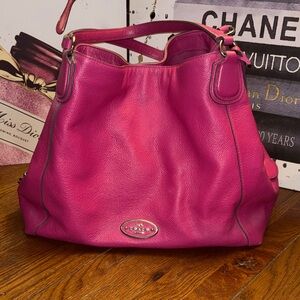 Coach Edie Shoulder Bag PINK